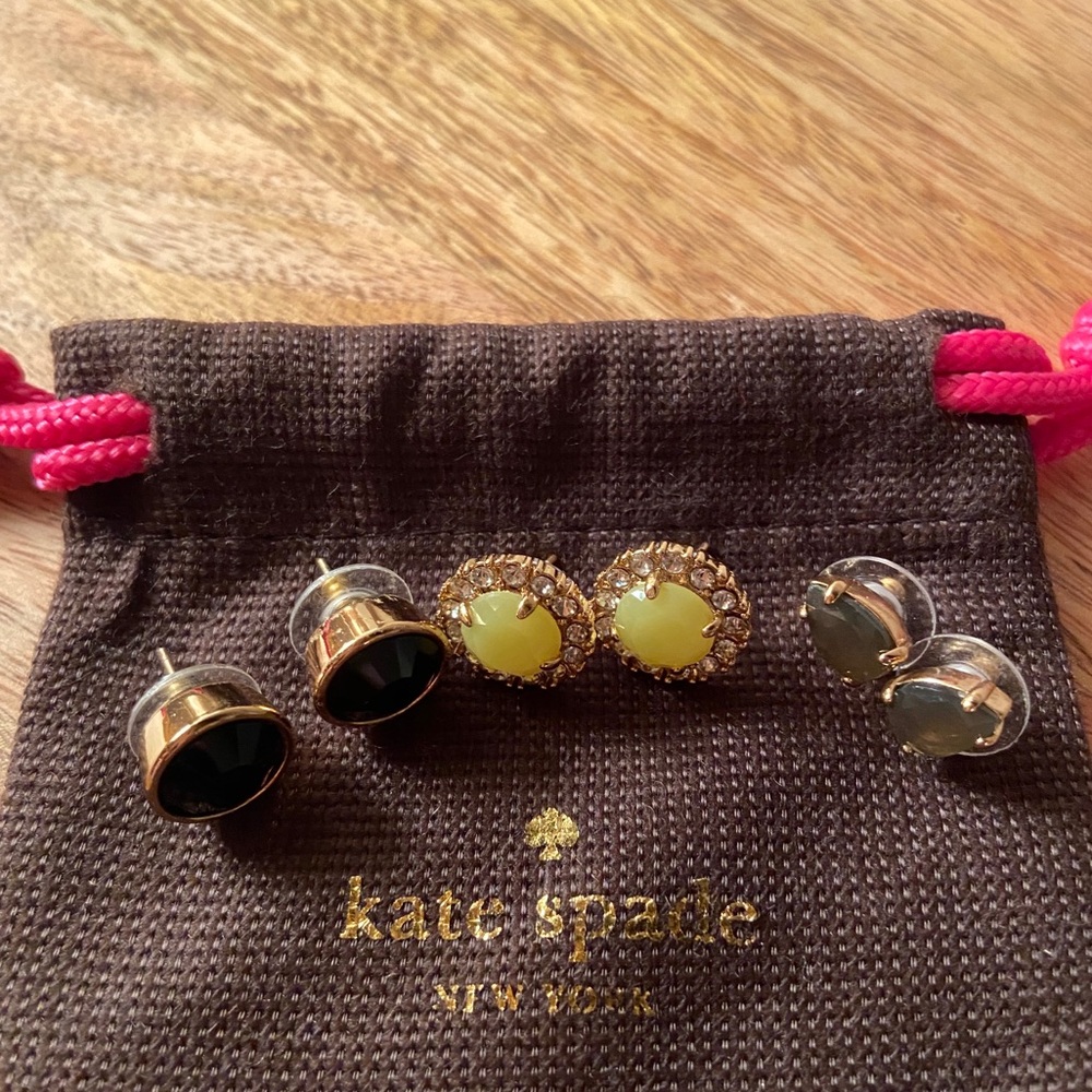 Kate Spade Stud Earring Bundle